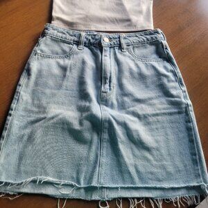 Hollister Jean skirt